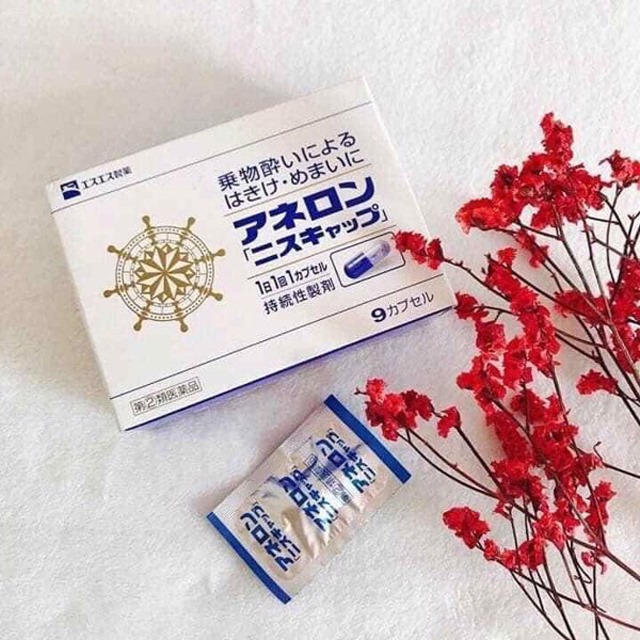 Viên Uống Chống Say Tàu Xe Anerol Nhật Bản